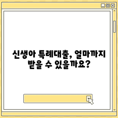 신생아 특례대출 신청,조건, 안내, 전세 안내