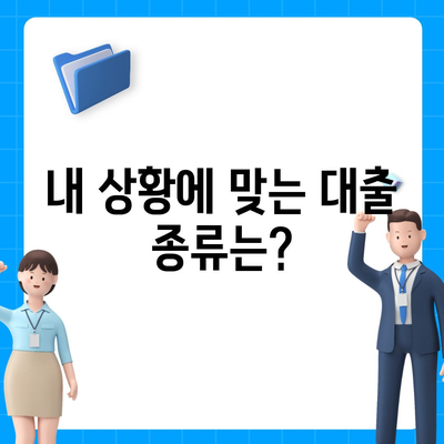 나에게 맞는 주택 담보대출 타입은?