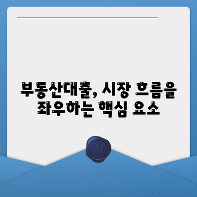 부동산대출, 시장에 미치는 영향과 전망 놓치지 마세요!