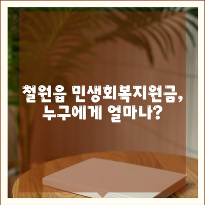 강원도 철원군 철원읍 민생회복지원금 | 신청 | 신청방법 | 대상 | 지급일 | 사용처 | 전국민 | 이재명 | 2024