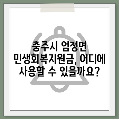 충청북도 충주시 엄정면 민생회복지원금 | 신청 | 신청방법 | 대상 | 지급일 | 사용처 | 전국민 | 이재명 | 2024