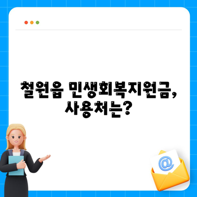 강원도 철원군 철원읍 민생회복지원금 | 신청 | 신청방법 | 대상 | 지급일 | 사용처 | 전국민 | 이재명 | 2024