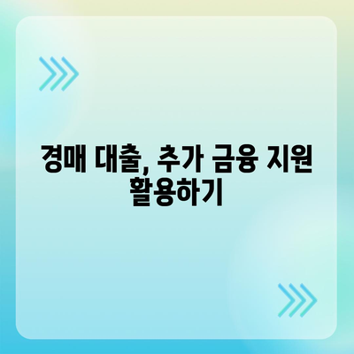 부동산 경매대출 남보다 많이 받는 방법