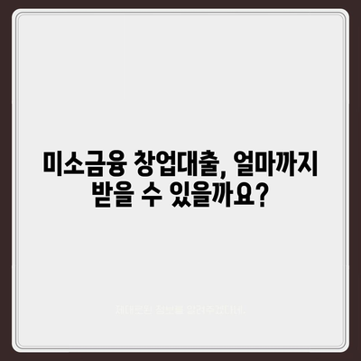 소상공인정책자금 미소금융 창업대출의 한도, 조건, 후기 집합