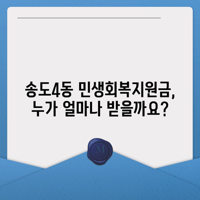 인천시 연수구 송도4동 민생회복지원금 | 신청 | 신청방법 | 대상 | 지급일 | 사용처 | 전국민 | 이재명 | 2024