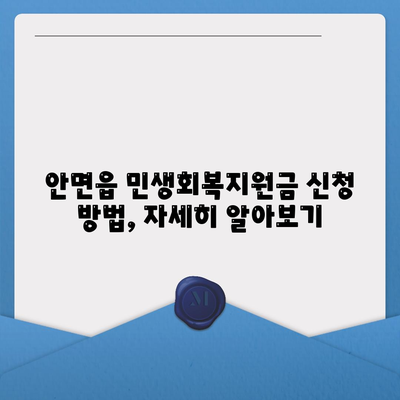 충청남도 태안군 안면읍 민생회복지원금 | 신청 | 신청방법 | 대상 | 지급일 | 사용처 | 전국민 | 이재명 | 2024