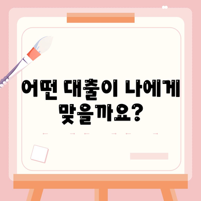 대출 신청의 모든 걸 알려드립니다!