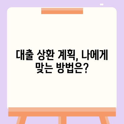 대학생 대출 상환 계획 세우기 어떻게 언제 갚나?