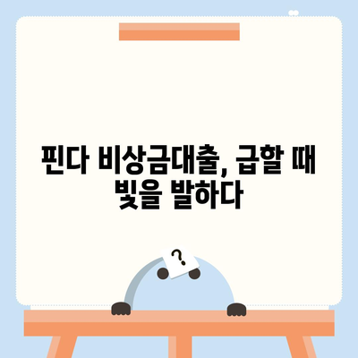 핀다 비상금대출 후기 바꿔주는 비상금