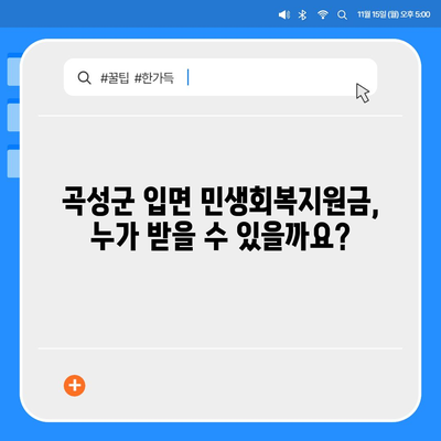 전라남도 곡성군 입면 민생회복지원금 | 신청 | 신청방법 | 대상 | 지급일 | 사용처 | 전국민 | 이재명 | 2024