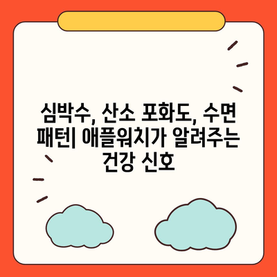 코로나19 대유행 속 애플워치의 건강 모니터링 활용