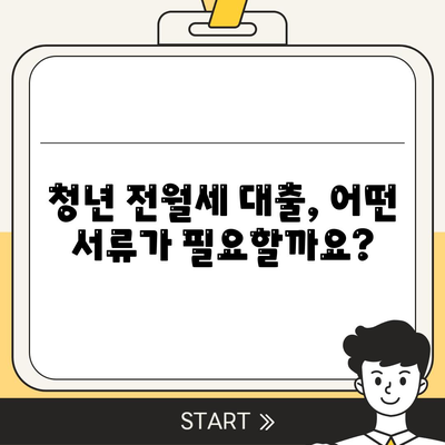 청년 전월세 보증금 대출,자격과 요건