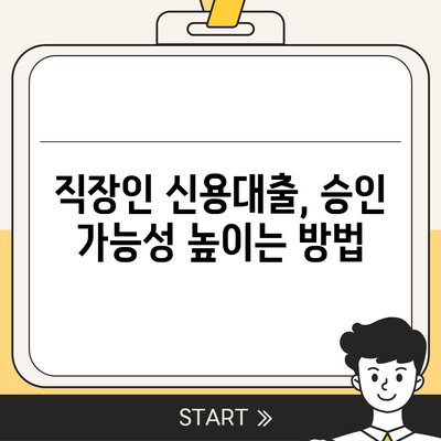 직장인 신용대출 불승인 원인 파악