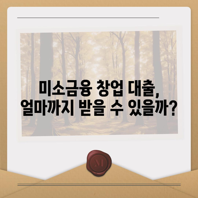 소상공인정책자금 미소 금융 창업 대출 요약 (한도, 조건, 후기)