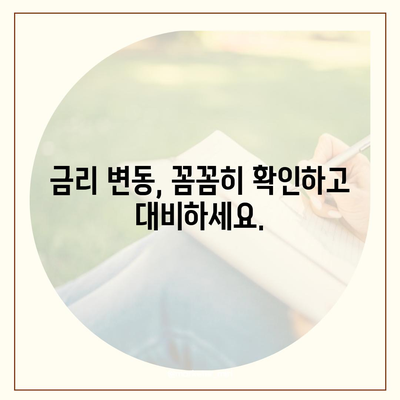 대출 연체를 방지하는 미리 예방 조치