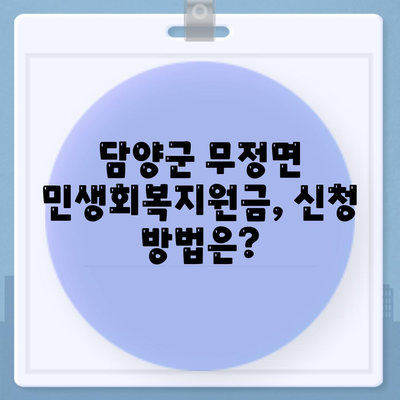 전라남도 담양군 무정면 민생회복지원금 | 신청 | 신청방법 | 대상 | 지급일 | 사용처 | 전국민 | 이재명 | 2024