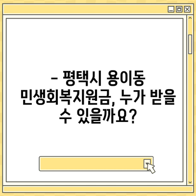 경기도 평택시 용이동 민생회복지원금 | 신청 | 신청방법 | 대상 | 지급일 | 사용처 | 전국민 | 이재명 | 2024