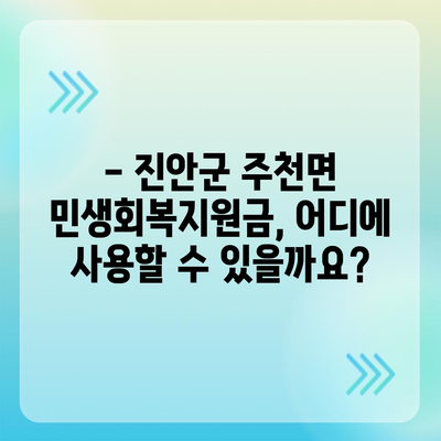 전라북도 진안군 주천면 민생회복지원금 | 신청 | 신청방법 | 대상 | 지급일 | 사용처 | 전국민 | 이재명 | 2024