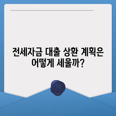 추석 전세자금 대출금융 거래 총정리