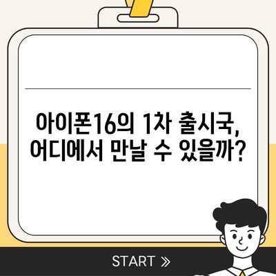 아이폰16의 출시일, 디자인, 스펙 예상 및 1차 출시국