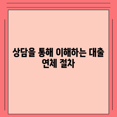 대출 연체 과정에서 전문가 상담의 도움 구하기