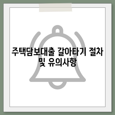 카카오뱅크 주택담보대출 갈아타기