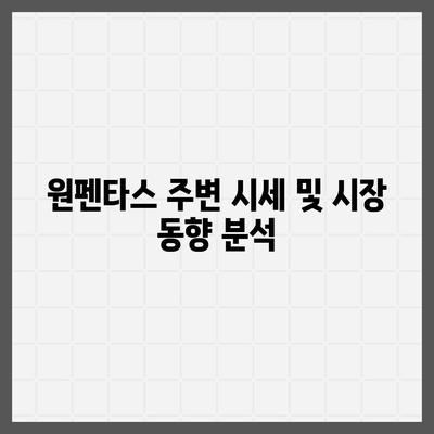 원펜타스 청약 및 전세 대출 입주 가능성