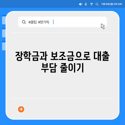 대학생 대출을 갚기 위한 재정적 지원 찾기