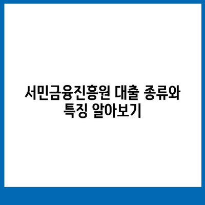 서민금융진흥원 대출 안내 종류, 조건, 신청, 후기