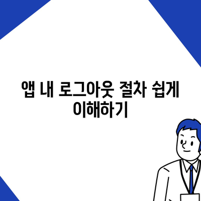 모바일 카카오톡에서 로그아웃 하는 간편한 두 가지 방법